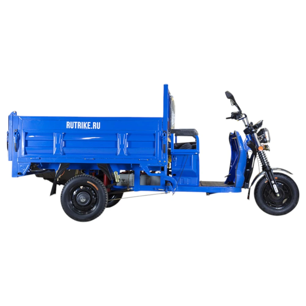 Грузовой электротрицикл Rutrike D5 1500 гидравлика (72V1500W) Серый 1