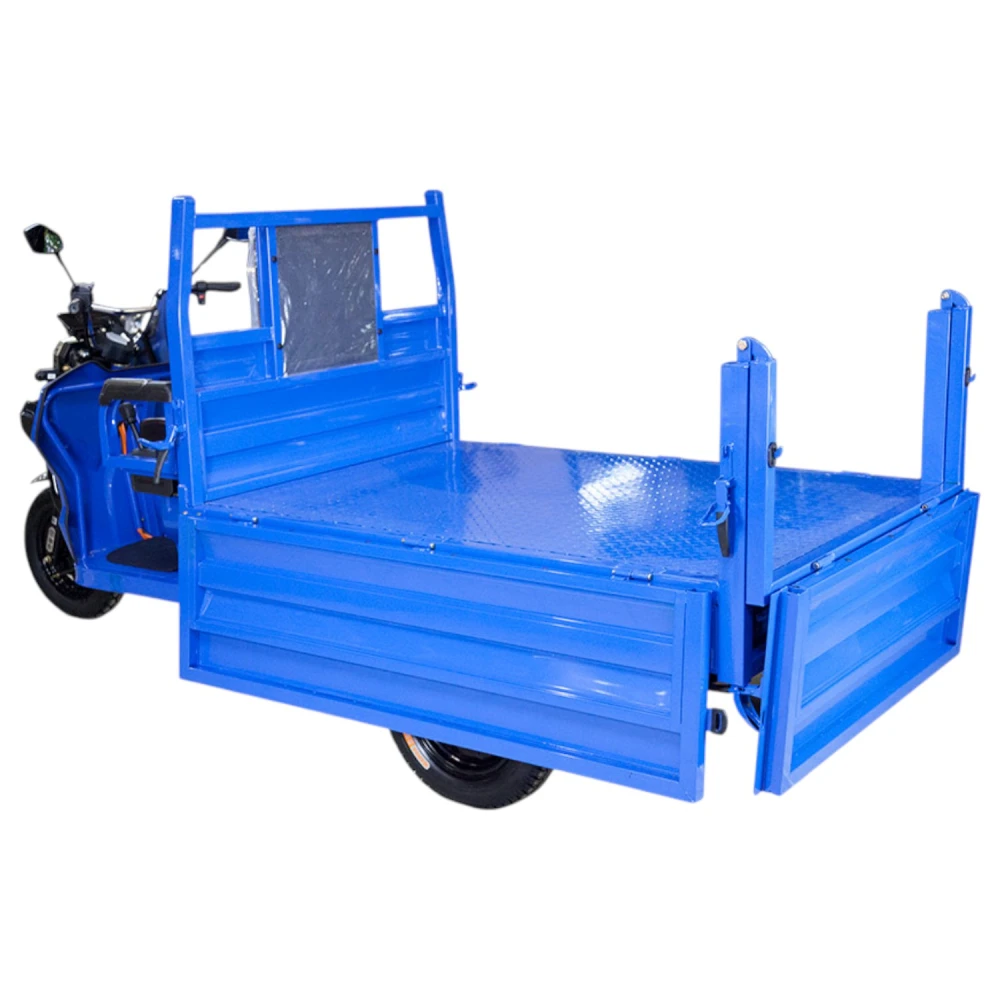 Грузовой электротрицикл Rutrike D5 1500 гидравлика (72V1500W) Серый 7