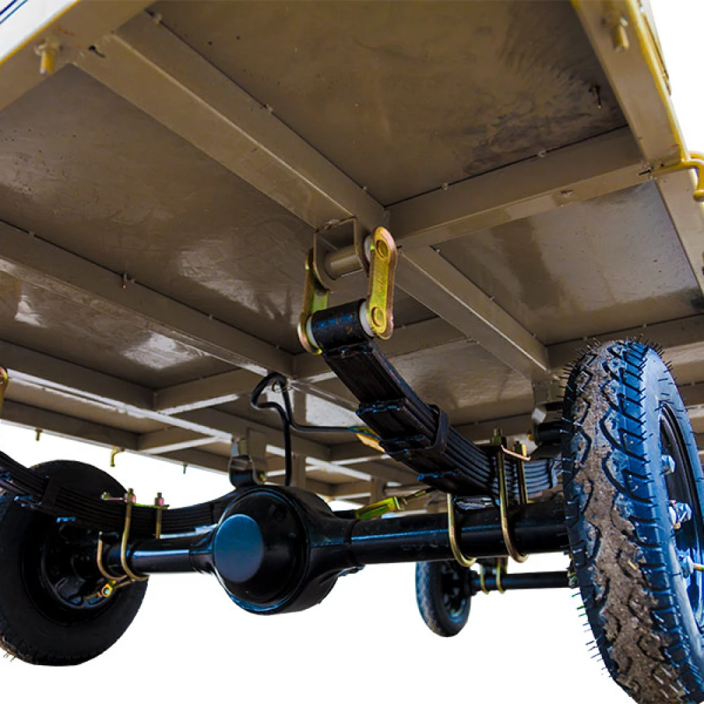 Платформенная тележка электрическая RuTrike ПОСТ ПАССАЖИР 8