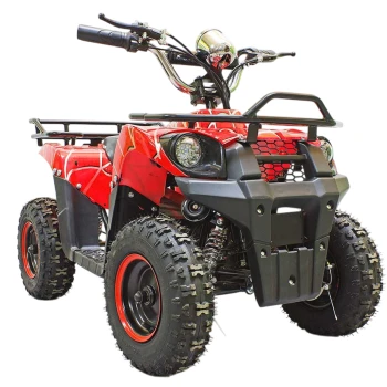 Электроквадроцикл GreenCamel Гоби K400 (36V 800W R6 Цепной привод) Красный паук